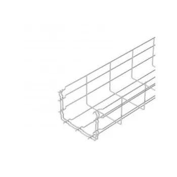   Obo Bettermann 6002404 GRM 105 150 G GRM rácsos kábeltálca  105x150x3000 G galvanikusan horganyzott, DIN EN 12329