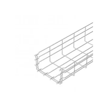   Obo Bettermann 6002406 GRM 105 200 G GRM rácsos kábeltálca  105x200x3000 G galvanikusan horganyzott, DIN EN 12329