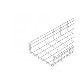   Obo Bettermann 6002408 GRM 105 300 G GRM rácsos kábeltálca  105x300x3000 G galvanikusan horganyzott, DIN EN 12329