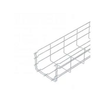   Obo Bettermann 6002433 GRM 105 150 FT GRM rácsos kábeltálca  105x150x3000 FT merítetten tűzihorganyzott, DIN EN ISO 1461