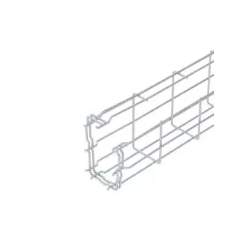   Obo Bettermann 6005526 G-GRM 125 75 FT G-GRM rácsos kábeltálca  125x75x3000 FT merítetten tűzihorganyzott, DIN EN ISO 1461