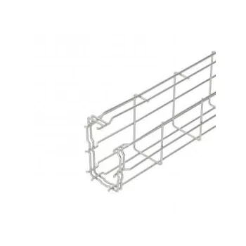   Obo Bettermann 6005571 G-GRM 125 75 A4 G- GRM rácsos kábeltálca  125x75x3000 2B felületkezelés nélkül, utókezelt