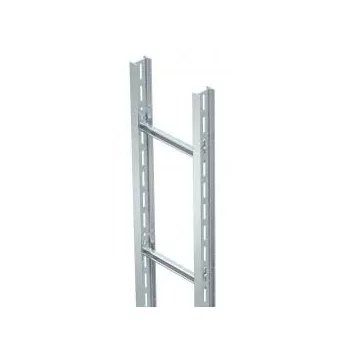   Obo Bettermann 6013449 SLS 80 C40 8 FT kábelhágcsó, ipari kivitel C40 létrafokkal 800x6000 FT merítetten tűzihorganyzott, DIN EN ISO 1461