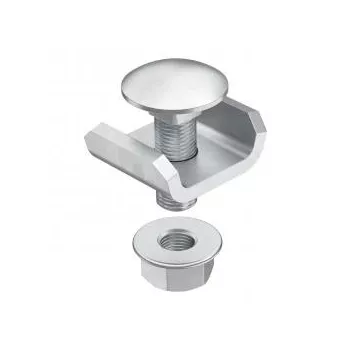   Obo Bettermann 6016572 GUV 6 G Toldásponti összekötő rácsos kábeltálcához 24x28x30 G galvanikusan horganyzott, DIN EN 12329