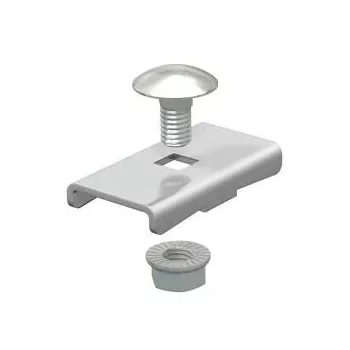   Obo Bettermann 6017134 LKS 40 A2 szorítóelem kábellétra-rögzítéshez  2B felületkezelés nélkül, utókezelt