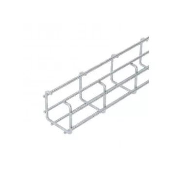   Obo Bettermann 6017428 CGR 50 50 FT C rácsos kábeltálca  50x50x3000 FT merítetten tűzihorganyzott, DIN EN ISO 1461