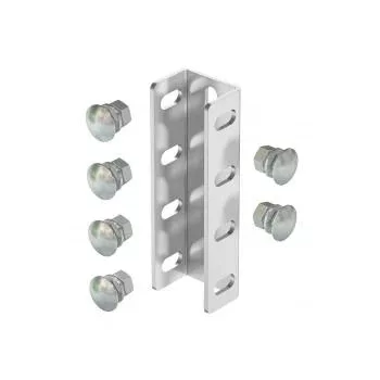   Obo Bettermann 6018408 VUS 7 A2 U-oszlop összekötő félgömbfejű csavarokkal együtt 190x61 2B felületkezelés nélkül, utókezelt