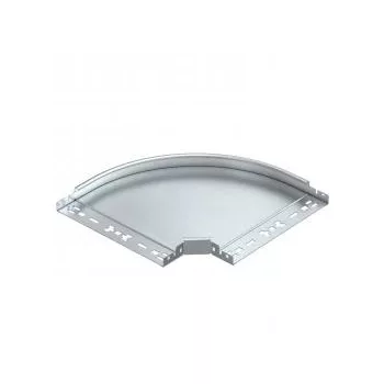   Obo Bettermann 6041014 RBM 90 330 FS 90°-os idom gyorsösszekötővel 35x300 FS szalaghorganyzott, DIN EN 10346
