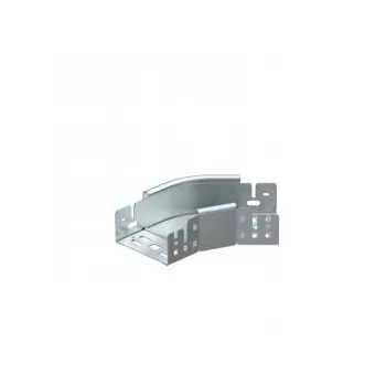   Obo Bettermann 6041040 RBM 45 610 FS 45°-os idom gyorsösszekötővel 60x100 FS szalaghorganyzott, DIN EN 10346