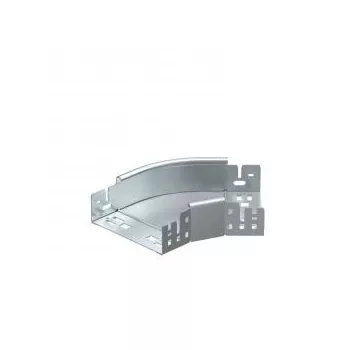   Obo Bettermann 6041042 RBM 45 615 FS 45°-os idom gyorsösszekötővel 60x150 FS szalaghorganyzott, DIN EN 10346