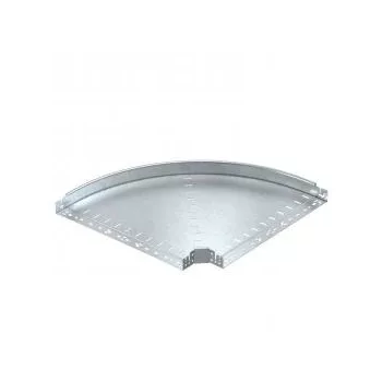   Obo Bettermann 6041162 RBM 90 660 FT 90°-os idom gyorsösszekötővel 60x600 FT merítetten tűzihorganyzott, DIN EN ISO 1461