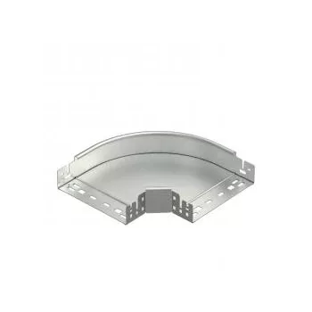   Obo Bettermann 6041184 RBM 90 620 A2 90°-os idom gyorsösszekötővel 60x200 2B felületkezelés nélkül, utókezelt