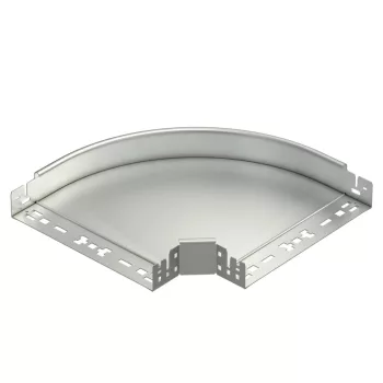   Obo Bettermann 6041206 RBM 90 630 A4 90°-os idom gyorsösszekötővel 60x300 2B felületkezelés nélkül, utókezelt