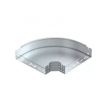   Obo Bettermann 6041494 RBM 90 830 FS 90°-os idom gyorsösszekötővel 85x300 FS szalaghorganyzott, DIN EN 10346