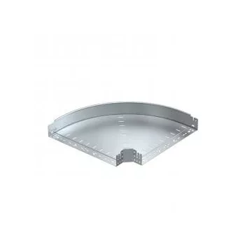   Obo Bettermann 6041498 RBM 90 850 FS 90°-os idom gyorsösszekötővel 85x500 FS szalaghorganyzott, DIN EN 10346