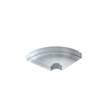   Obo Bettermann 6041516 RBM 90 840 FT 90°-os idom gyorsösszekötővel 85x400 FT merítetten tűzihorganyzott, DIN EN ISO 1461