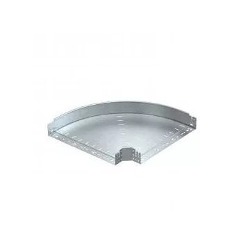   Obo Bettermann 6041518 RBM 90 850 FT 90°-os idom gyorsösszekötővel 85x500 FT merítetten tűzihorganyzott, DIN EN ISO 1461