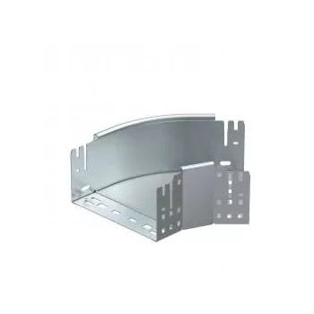   Obo Bettermann 6041752 RBM 45 120 FS 45°-os idom gyorsösszekötővel 110x200 FS szalaghorganyzott, DIN EN 10346