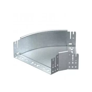   Obo Bettermann 6041784 RBM 45 130 FT 45°-os idom gyorsösszekötővel 110x300 FT merítetten tűzihorganyzott, DIN EN ISO 1461