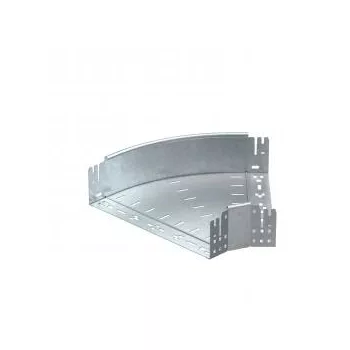   Obo Bettermann 6041786 RBM 45 140 FT 45°-os idom gyorsösszekötővel 110x400 FT merítetten tűzihorganyzott, DIN EN ISO 1461