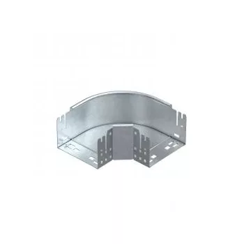   Obo Bettermann 6041861 RBM 90 115 FT 90°-os idom gyorsösszekötővel 110x150 FT merítetten tűzihorganyzott, DIN EN ISO 1461