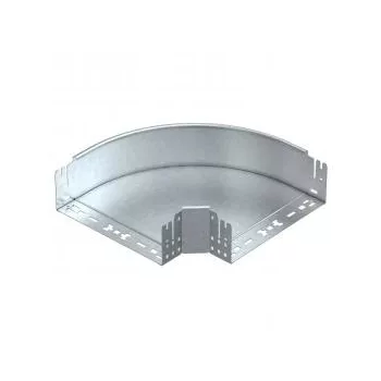   Obo Bettermann 6041864 RBM 90 130 FT 90°-os idom gyorsösszekötővel 110x300 FT merítetten tűzihorganyzott, DIN EN ISO 1461