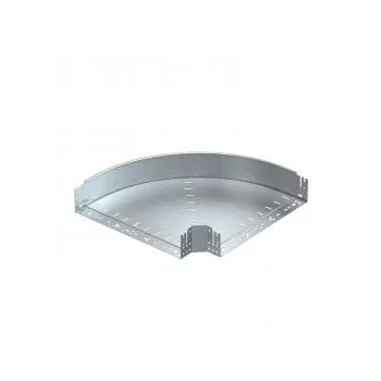   Obo Bettermann 6041868 RBM 90 150 FT 90°-os idom gyorsösszekötővel 110x500 FT merítetten tűzihorganyzott, DIN EN ISO 1461