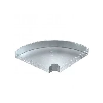   Obo Bettermann 6041870 RBM 90 160 FT 90°-os idom gyorsösszekötővel 110x600 FT merítetten tűzihorganyzott, DIN EN ISO 1461