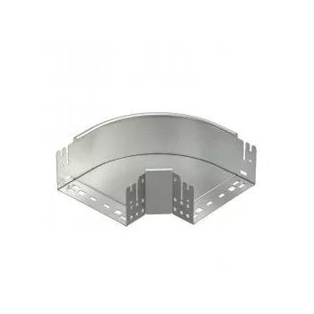  Obo Bettermann 6041882 RBM 90 120 A2 90°-os idom gyorsösszekötővel 110x200 2B felületkezelés nélkül, utókezelt