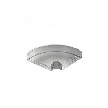   Obo Bettermann 6041886 RBM 90 140 A2 90°-os idom gyorsösszekötővel 110x400 2B felületkezelés nélkül, utókezelt