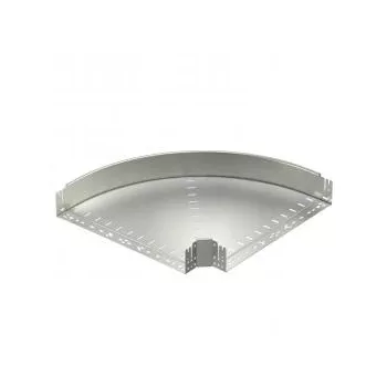   Obo Bettermann 6041890 RBM 90 160 A2 90°-os idom gyorsösszekötővel 110x600 2B felületkezelés nélkül, utókezelt