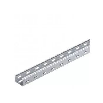   Obo Bettermann 6047410 RKS 305 FS kábeltálca RKS perforált, összekötő klt. nélkül 35x50x3000 FS szalaghorganyzott, DIN EN 10346