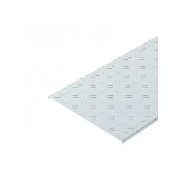   Obo Bettermann 6049125 DBKR 400 FS fedél csúszásmentes bordával járható kábeltálcához 400x3000 FS szalaghorganyzott, DIN EN 10346