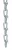 Obo Bettermann 6050370 LTK-K 25 G lánc  25m G galvanikusan horganyzott, DIN EN 12329