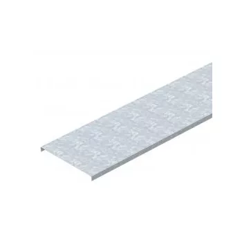   Obo Bettermann 6052103 DRLU 100 FS fedél perforálás nélkül kábeltálcához és kábellétrához 100x3000 FS szalaghorganyzott, DIN EN 10346