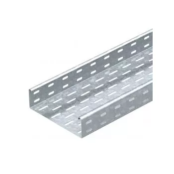   Obo Bettermann 6055508 MKS 650 FS kábeltálca MKS perforált, összekötő készl-tel 60x500x3000 FS szalaghorganyzott, DIN EN 10346