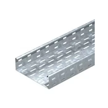   Obo Bettermann 6056148 EKS 610 FS kábeltálca EKS perforált 60x100x3000 FS szalaghorganyzott, DIN EN 10346