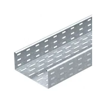   Obo Bettermann 6057535 MKS 860 FS kábeltálca MKS perforált, összekötővel 85x600x3000 FS szalaghorganyzott, DIN EN 10346