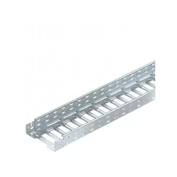   Obo Bettermann 6059022 MKSM 620 FT MKSM Kábeltálca gyorsösszekötővel, perforált 60x200x3050 FT merítetten tűzihorganyzott, DIN EN ISO 1461