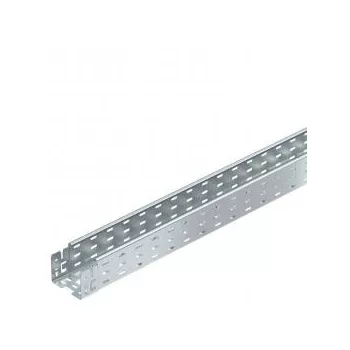   Obo Bettermann 6059080 MKSM 810 FS MKSM Kábeltálca gyorsösszekötővel, perforált 85x100x3050 FS szalaghorganyzott, DIN EN 10346