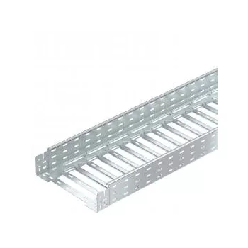   Obo Bettermann 6059086 MKSM 830 FS MKSM Kábeltálca gyorsösszekötővel, perforált 85x300x3050 FS szalaghorganyzott, DIN EN 10346