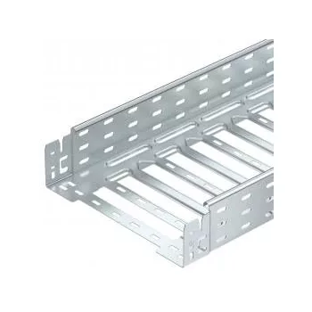   Obo Bettermann 6059097 MKSM 810 FT MKSM Kábeltálca gyorsösszekötővel, perforált 85x100x3050 FT merítetten tűzihorganyzott, DIN EN ISO 1461
