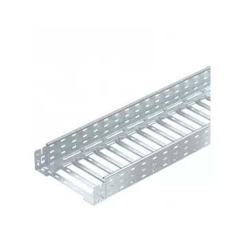   Obo Bettermann 6059103 MKSM 830 FT MKSM Kábeltálca gyorsösszekötővel, perforált 85x300x3050 FT merítetten tűzihorganyzott, DIN EN ISO 1461