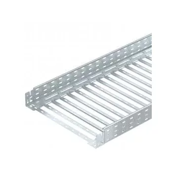   Obo Bettermann 6059107 MKSM 850 FT MKSM Kábeltálca gyorsösszekötővel, perforált 85x500x3050 FT merítetten tűzihorganyzott, DIN EN ISO 1461