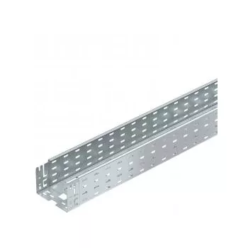   Obo Bettermann 6059158 MKSM 115 FS MKSM Kábeltálca gyorsösszekötővel, perforált 110x150x3050 FS szalaghorganyzott, DIN EN 10346