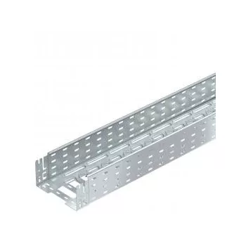   Obo Bettermann 6059160 MKSM 120 FS MKSM Kábeltálca gyorsösszekötővel, perforált 110x200x3050 FS szalaghorganyzott, DIN EN 10346