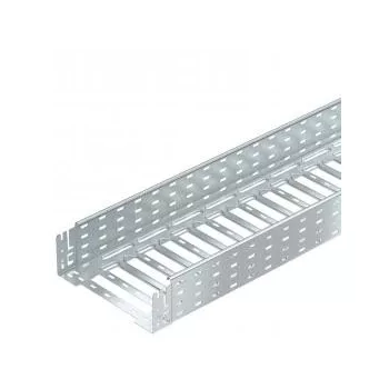   Obo Bettermann 6059162 MKSM 130 FS MKSM Kábeltálca gyorsösszekötővel, perforált 110x300x3050 FS szalaghorganyzott, DIN EN 10346