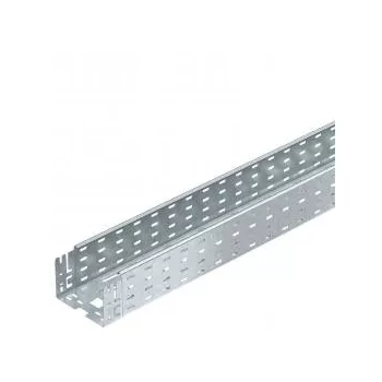   Obo Bettermann 6059175 MKSM 115 FT MKSM Kábeltálca gyorsösszekötővel, perforált 110x150x3050 FT merítetten tűzihorganyzott, DIN EN ISO 1461