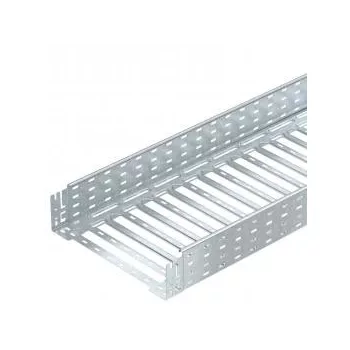   Obo Bettermann 6059181 MKSM 140 FT MKSM Kábeltálca gyorsösszekötővel, perforált 110x400x3050 FT merítetten tűzihorganyzott, DIN EN ISO 1461