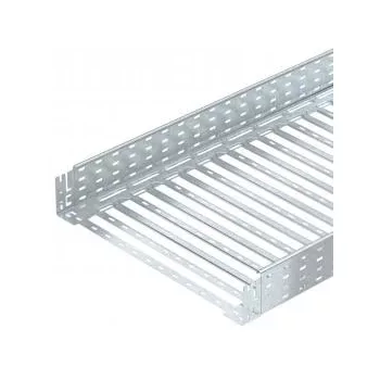   Obo Bettermann 6059185 MKSM 160 FT MKSM Kábeltálca gyorsösszekötővel, perforált 110x600x3050 FT merítetten tűzihorganyzott, DIN EN ISO 1461